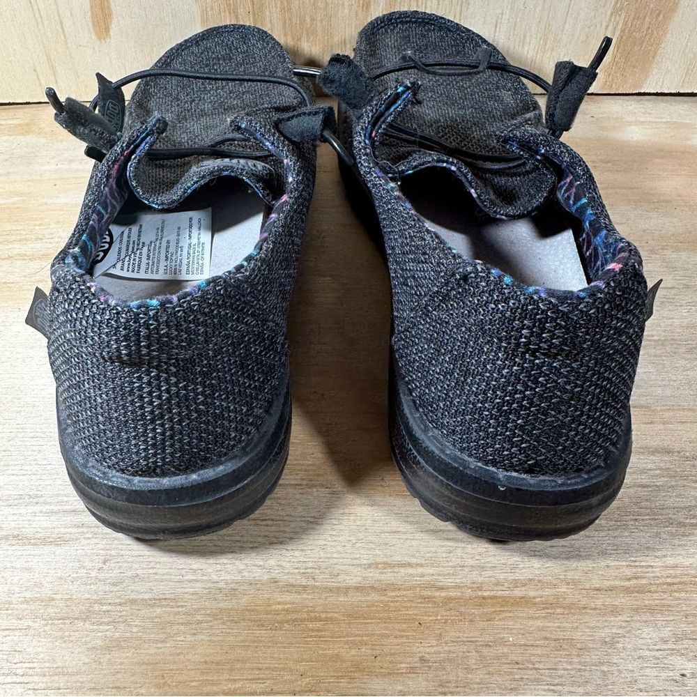 Hey Dude Wendy Sox Casual Black Shoes Women’s Size 7 - Picture 6 of 7